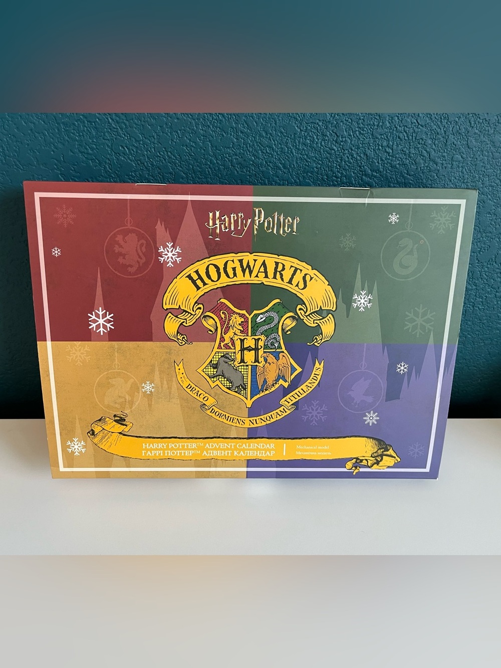 UGears Harry Potter Advent Hogwarts Calendar 3D Wooden Puzzles DAMAGED BOX